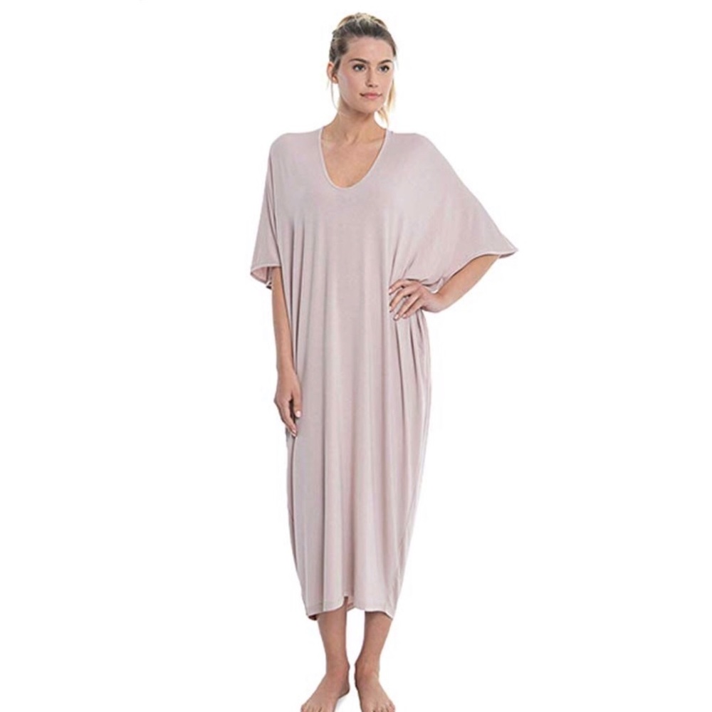 Barefoot Dreams Luxe+Milk Jersey Plus Size Caftan
